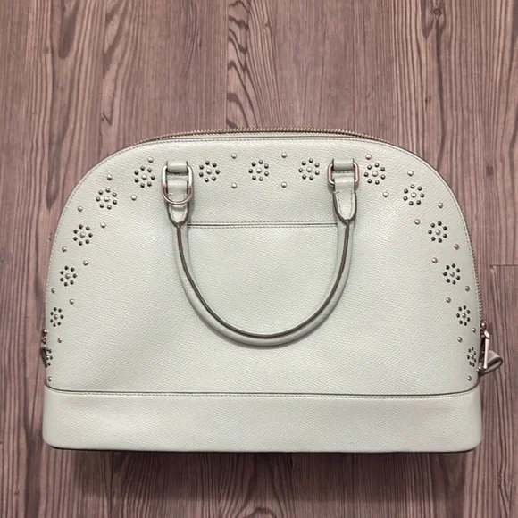 Coach Handbag (used 2X) + matching wallet - Picture 3 of 8